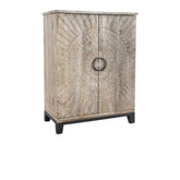 Classic Home Vivienne Bar Cabinet Gray Model 52010615